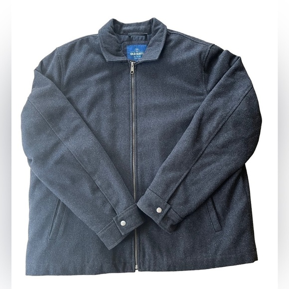 Old Navy Gray Wool Coat size XL/TG/XG - Picture 2 of 16